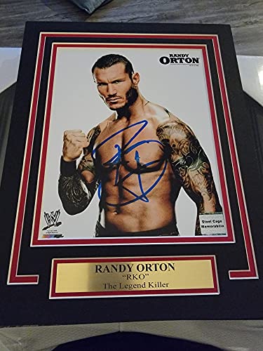 WWE RANDY ORTON RKO SIGNED 8X10 PHOTO AUTOGRAPH