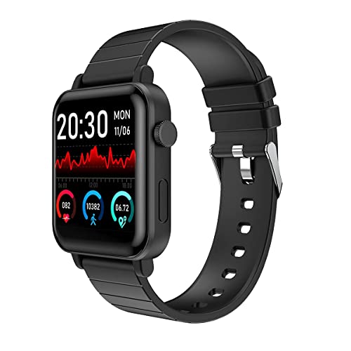 Smart Watches Fitness Watch, Full Touch Screen Smartwatch, Activity Tracker with Heart Rate and Sleep Monitor, Waterproof IP68 Fitness Tracker Pedometer Calorie Counter for Men Women Android iOS