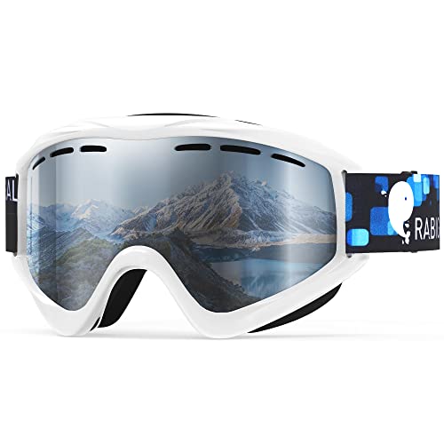 RABIGALA Ski Goggles Snow/Snowboard Goggles for Men Women Adult Youth Snowmobile Skiing Skating – 99.99% UV Protection Anti-fog