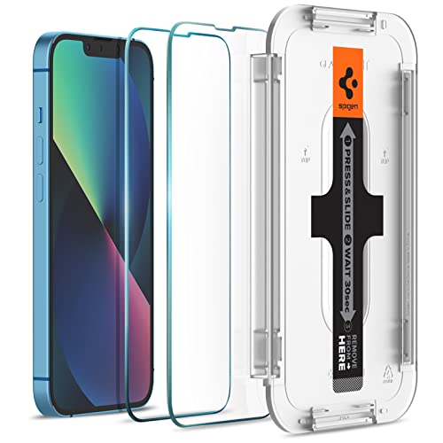 Spigen Tempered Glass Screen Protector [GlasTR EZ FIT] designed for iPhone 13 Mini – Sensor Protection / 2 Pack | The Storepaperoomates Retail Market - Fast Affordable Shopping