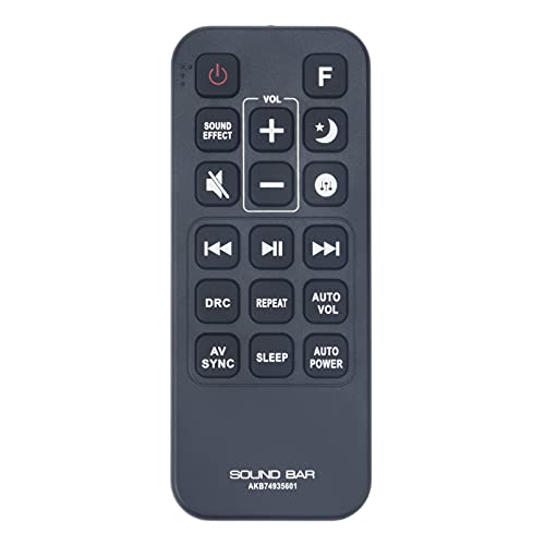 New AKB74935601 Replaced Remote Control for LG Soundbar System SH7 SH7B SH8B SH8