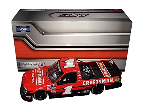 AUTOGRAPHED 2021 Hailie Deegan #1 Craftsman Racing ROOKIE SEASON (Ford F-150) DGR Truck Series Team Signed Lionel 1/24 Scale NASCAR Diecast Car with COA (1 of only 1,044 produced)