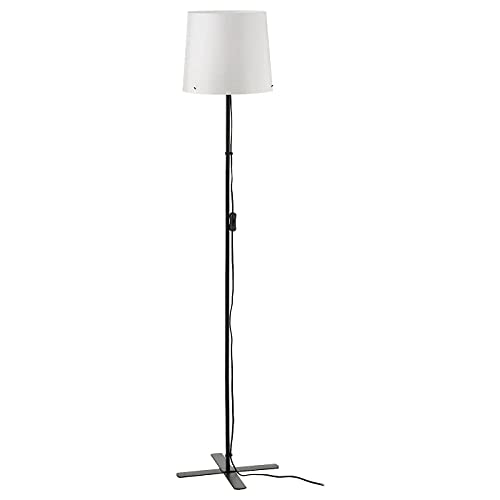 IKEA Ikea BARLAST Floor lamp, black/white150 cm (59 in)