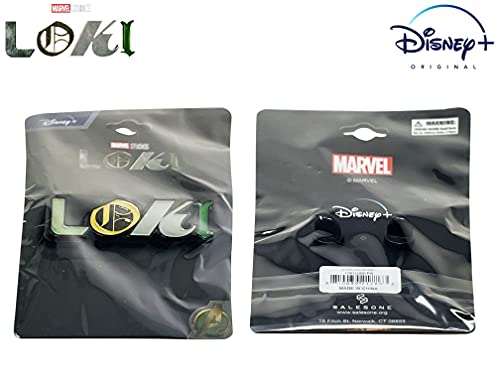 Official Marvel’s Loki PIN – Officially Licensed Original Disney+ Exclusive Loki Logo Enamel Lapel Pin – 2 cm x 5.75 cm | The Storepaperoomates Retail Market - Fast Affordable Shopping