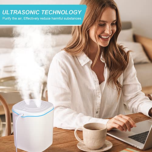 Humidifiers for Bedroom, 2L Cool Mist Humidifier for bedroom, USB Portable Desk Humidifier, Quiet Ultrasonic Humidifier with 2 Mist Modes and 7-Color Light, Auto Shut-Off, for Travel & home. SPURUPS | The Storepaperoomates Retail Market - Fast Affordable Shopping
