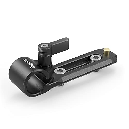 SmallRig 15mm Single Rod Clamp with Integrated NATO Rail – 3011