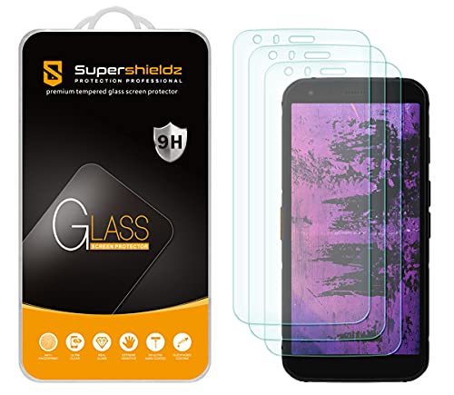 (3 Pack) Supershieldz Designed for CAT S62 and S62 Pro Tempered Glass Screen Protector, Anti Scratch, Bubble Free