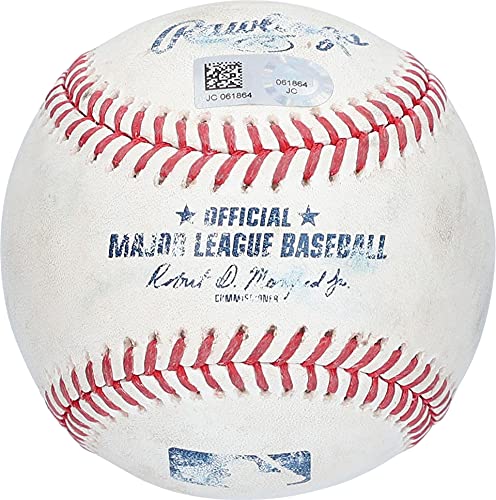 New York Yankees Game-Used Baseball vs. Atlanta Braves on April 20, 2021 – MLB Game Used Baseballs