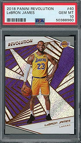 LeBron James 2018 Panini Revolution Basketball Card #40 Graded PSA 10 GEM MINT | The Storepaperoomates Retail Market - Fast Affordable Shopping