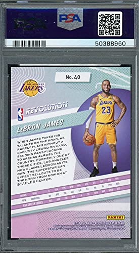 LeBron James 2018 Panini Revolution Basketball Card #40 Graded PSA 10 GEM MINT | The Storepaperoomates Retail Market - Fast Affordable Shopping