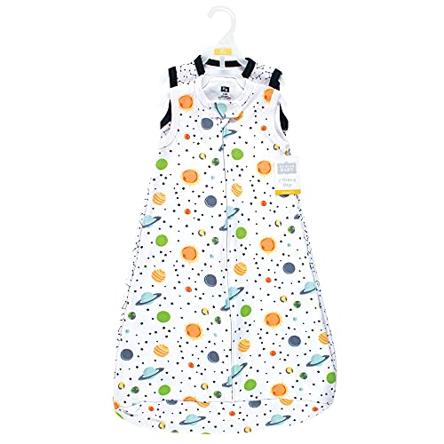 Hudson Baby Unisex Baby Interlock Cotton Sleeveless Sleeping Bag, Space, 12-18 Months | The Storepaperoomates Retail Market - Fast Affordable Shopping