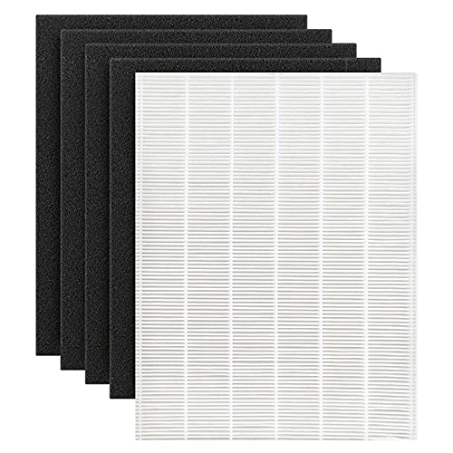 D480 Replacement Filter D4 Compatible with Winix D480 Air Purifier, 4 Pack Activated Carbon Filters, Item Number 1712-0100-00, True HEPA D4 Filter