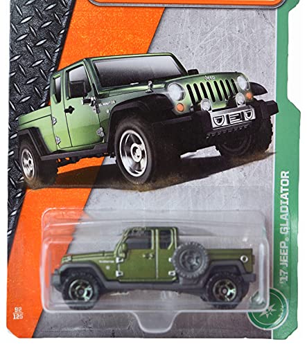 Matchbox ’17 Jeeps Gladiator, Green 92/125