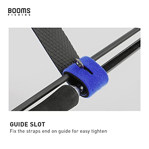 Booms Fishing RS3 Fishing Rod Wrap Pole Straps, Blue 9.6″ 6pcs | The Storepaperoomates Retail Market - Fast Affordable Shopping
