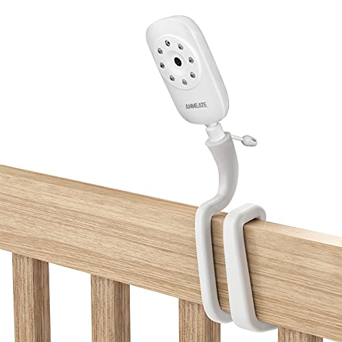 Koroao Flexible Twist Mount for ANMEATE SM24 /Babysense V24US /GoodBaby UU24 Video Baby Monitor Without Tools or Wall Damage