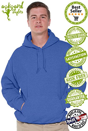 Awkward Styles Army Hoodie Military Sweatshirt with USA Flag on Sleeve + Sticker Gift (XXXX-Large, Charcoal with White Flag) | The Storepaperoomates Retail Market - Fast Affordable Shopping