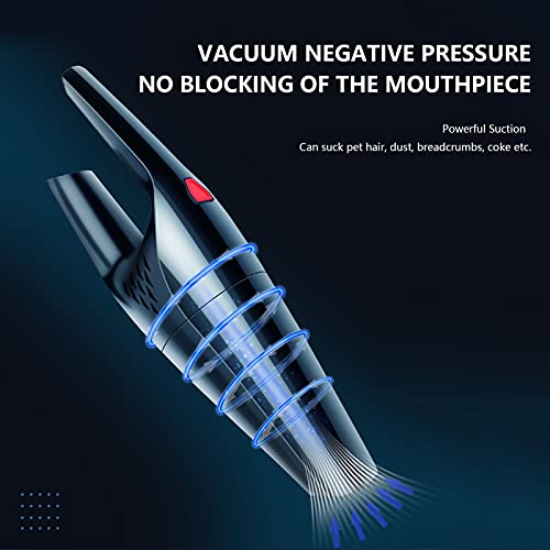 Qiilu Manual, Handheld Vacuums, Handheld Vacuum Car Vacuum Cleaner Cordless Mini Portable Dust Collector 120W 4500Pa for Small Apartments Dorms | The Storepaperoomates Retail Market - Fast Affordable Shopping