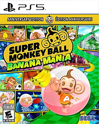Super Monkey Ball Banana Mania: Anniversary Launch Edition – PlayStation 5