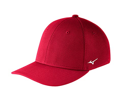 Mizuno unisex adult Large/X-large Hat, Red, Large-X-Large US