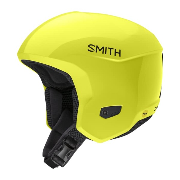 Smith Optics Counter MIPS Unisex Snow Helmet – Neon Yellow, Medium