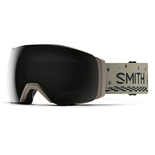 Smith Optics I/O MAG XL Unisex Snow Winter Goggle – Limestone Vibes, ChromaPop Sun Black