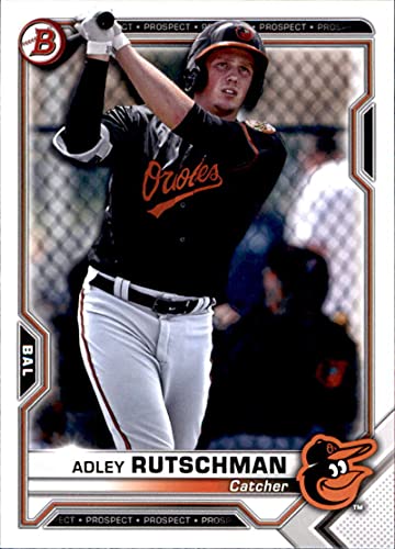 2021 Bowman Prospects #BP-121 Adley Rutschman Baltimore Orioles MLB Baseball Card NM-MT
