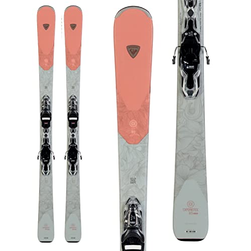 Rossignol Experience 80 Carbon Womens Skis 150 W/Xpress 10 Bindings Black Sparkle