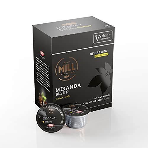 Mr and Mrs Mill Miranda Blend K-fee® & Starbucks® Verismo* Compatible | 72 Count (6 boxes X 12 Pods) | Blonde Roast Single Serve Brewed Coffee Pods | The Storepaperoomates Retail Market - Fast Affordable Shopping