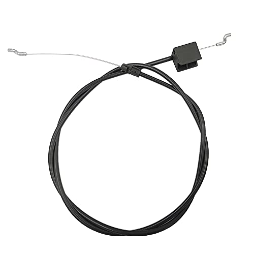 Hirldeea 104-8677 Brake Stop Cable Fits Toro 22″ Recycler 20001 20003 20005 20007 20008 20009 20021 20016 20019 20069 20995 Walk Behind Lawn Mowers, Cable Length 58-1/2″ Conduit Length 49″