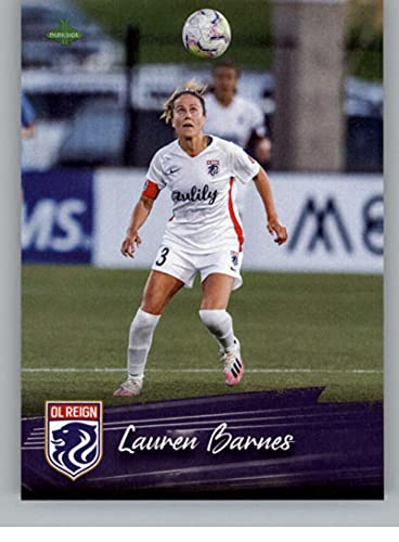 2021 Parkside NWSL Premier Edition #5 Lauren Barnes OL Reign Official National Women’s Soccer League Trading Card in Raw (NM or Better) Condition