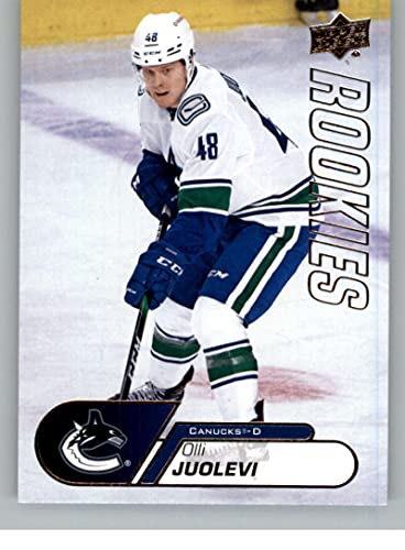 2020-21 Upper Deck NHL Star Rookies Box Set #3 Olli Juolevi Vancouver Canucks Hockey Card (RC – Rookie Card) NM-MT