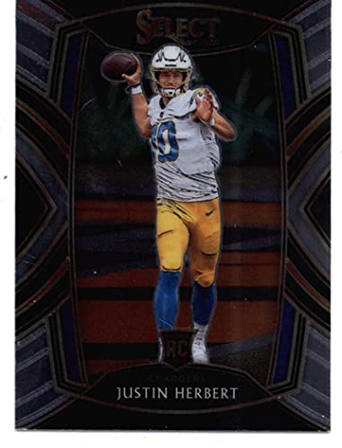 2020 Panini Select Club Level RC- Rookie Card #244 Justin Herbert Rookie Card Los Angeles Chargers NM-MT