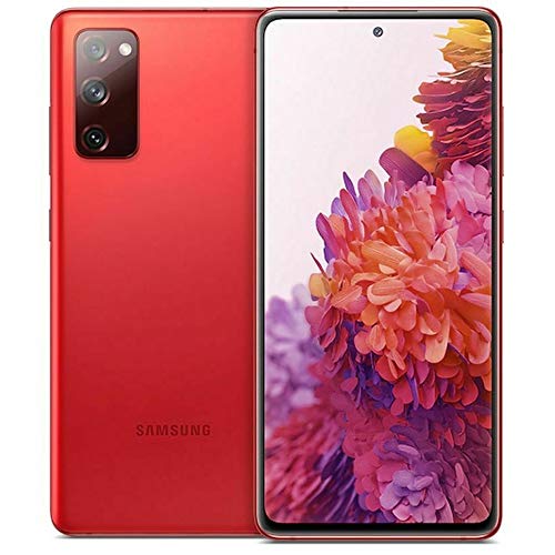 SAMSUNG Galaxy S20 FE (128GB, 6GB) 6.5″, Water Resistant, Dual SIM GSM Unlocked 4G LTE G780G/DS Cloud Red