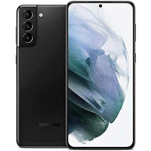 SAMSUNG Galaxy S21+ Plus G996U 5G | Fully Unlocked Android Cell Phone | US Version Smartphone | Pro-Grade Camera, 8K Video, 64MP High Res | 128GB – Phantom Black – (Renewed)