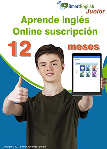 SmartEnglish | Aprende inglés para niños y adolescentes online suscripción de 12 meses | Curso de inglés en línea autoestudio | Lecciones Interactivas para niños y adolescentes
