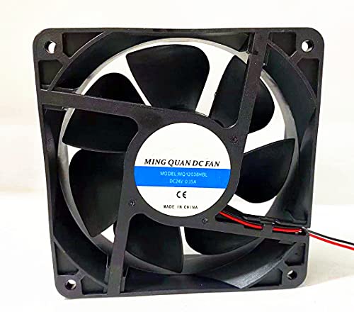 MQ12038HBL MING Quan DC Fan 24V 120mm Fan 24V 0.35A 120×120×38mm DC axial Flow Fan | The Storepaperoomates Retail Market - Fast Affordable Shopping