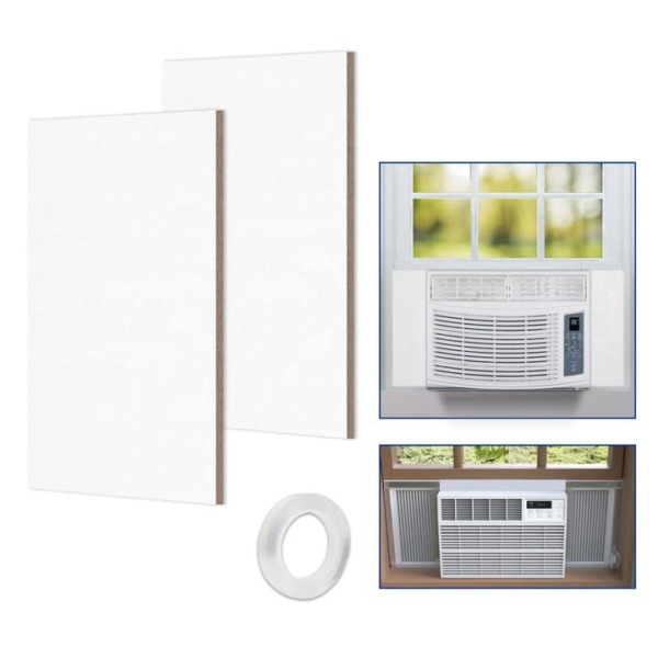 BJADE’S Window Air Conditioner Side Insulation Foam Panels,Summer and Winter AC Insulating for Indoor Window AC Unit