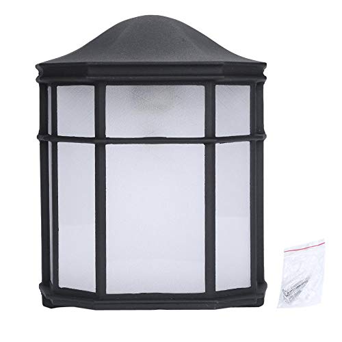 Wall Lantern – Vintage Style Single Wall Lantern Lamp Holder Indoor Outdoor Home Garden Decor No Light Source