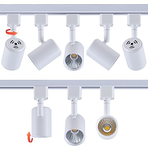 mirrea 6 Pack LED Track Lighting Heads Compatible with Single Circuit H Type Track Lighting Rail Ceiling Spotlight for Accent Task Wall Art Exhibition Lighting 6.5W 24° White (4000K Neutral White) | The Storepaperoomates Retail Market - Fast Affordable Shopping