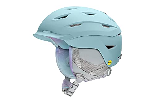 Smith Optics Liberty MIPS Women’s Snow Helmet – Matte Polar Vibrant, Medium