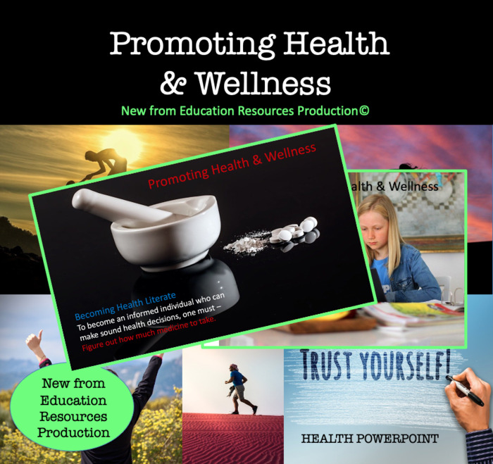 Promoting Health & Wellness Power Point Presentation | The Storepaperoomates Retail Market - Fast Affordable Shopping