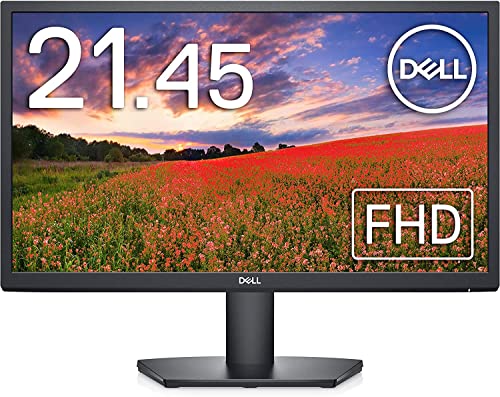 Dell SE2222H Monitor – 21.45-inch FHD (1920 x 1080) Display, 12ms (Typical) Gray-to-Gray, HDMI 1.4 (HDCP 1.4)/VGA Connectivity, Tilt Adjustability – Black