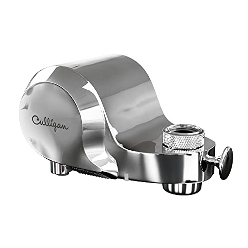 Culligan CFM-300CR, Faucet Mount Water Filter System, WQA Certified to Reduce PFOA/PFOS, Chrome
