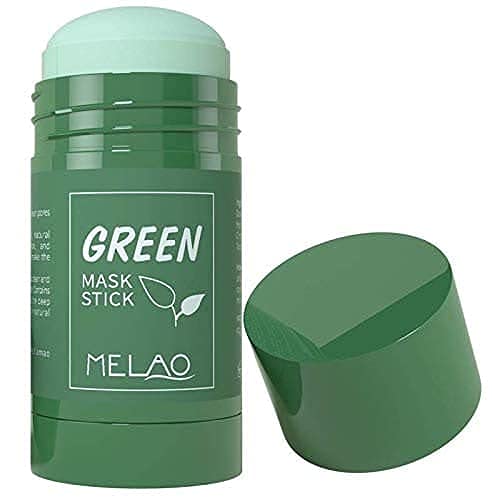 Green Tea Mask Stick for Face, Blackhead Remover with Green Tea Extract, Deep Pore Cleansing, Moisturizing, Skin Brightening, Removes Blackheads for All Skin Types of Men and Women1