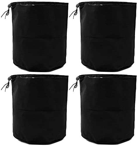 Odashen 4Pcs Lawn Mower Trimmer Engine Dustproof Waterproof Cover Bags Accessories for Stihl Echo Weed Eater Edger Pole (Black)