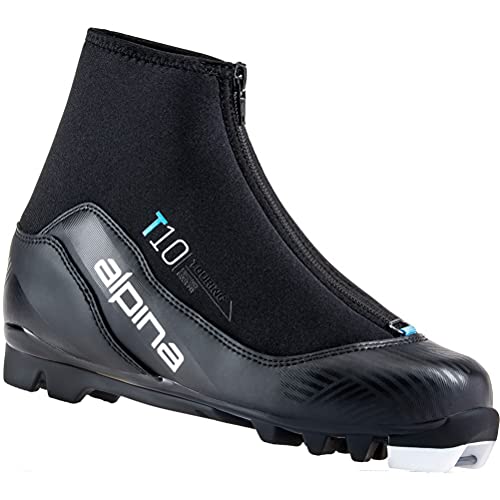Alpina T 10 Eve Womens NNN Cross Country Ski Boots 2022-37/Black-Blue
