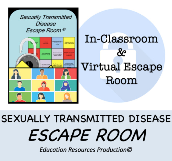 STD Sexually Transmitted Diseases Escape Room