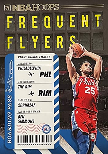 2020-21 NBA Hoops BEN SIMMONS Basketball Card (Frequent Flyers Insert) – Philadelphia 76ers