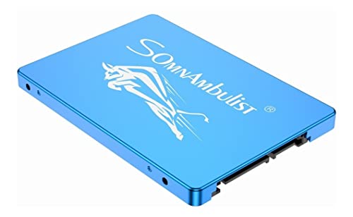Somnambulist 2.5 inch SATA SSD120GB 240GB 60GB SATA3 Internal Ssd Solid State Hard Drive (Blue Cow-60GB)