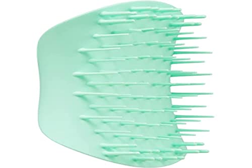 Tangle Teezer Scalp Brush & Exfoliator | Scalp Massager Shampoo Brush | Gentle Scalp Scrubber for Reducing Product Build Up and Improving Hair Growth, Mint Green